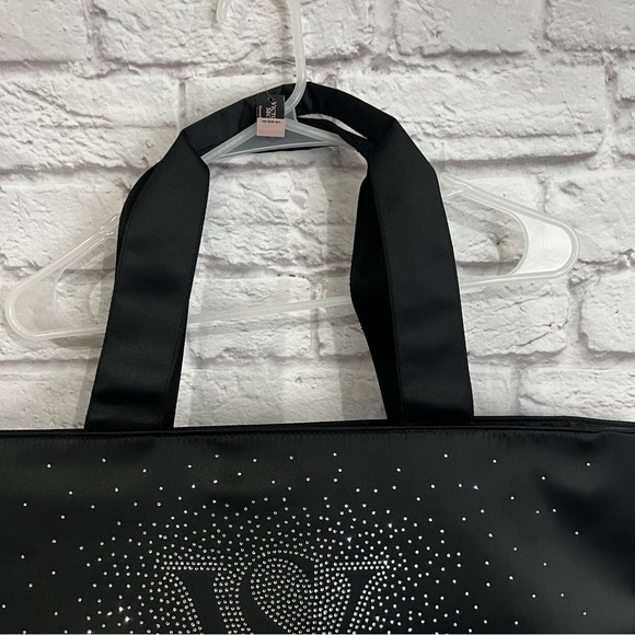 Victoria Secret Shine Black Tote Bag Black Friday 2024 NWT - Picture 6 of 6